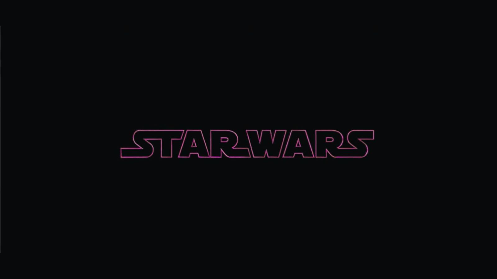Star Wars title card (Image vis Star Wars)