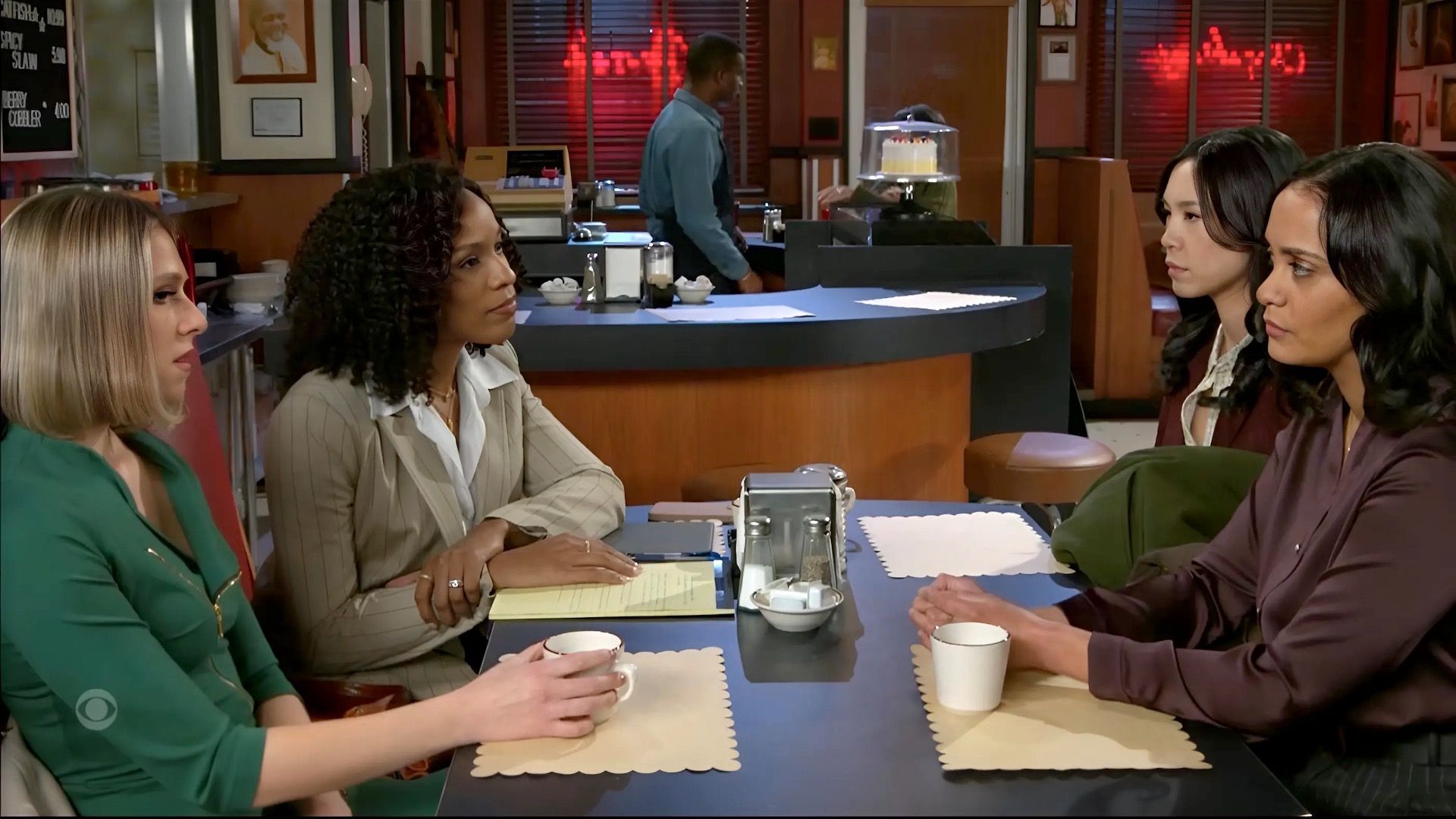 Even Naomi&#039;s clients were ready to call their case quits on Beyond the Gates | Image: CBS