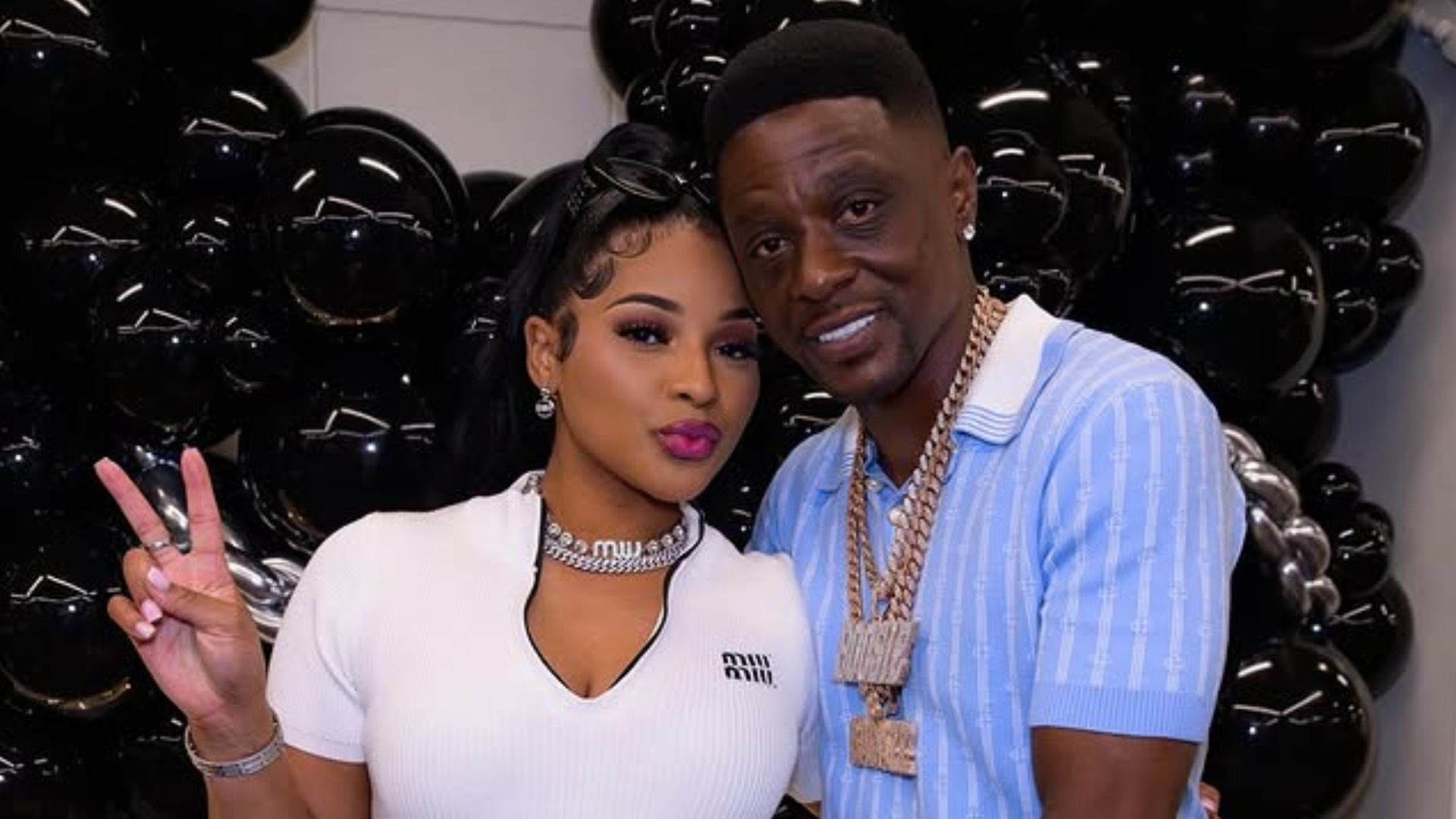 Boosie Badazz and Rajel Nelson - Source: Instagram/@itss____nana