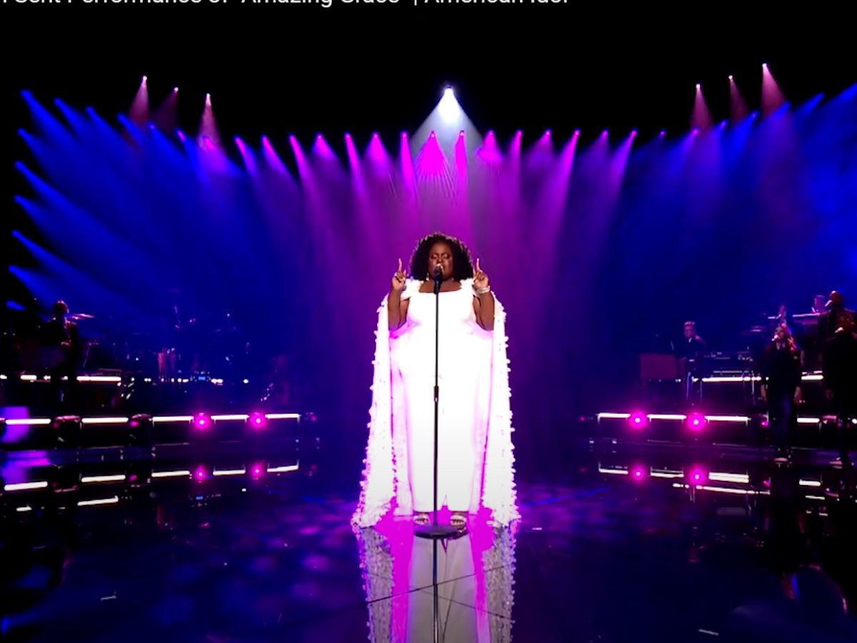 Kolbi Jordan on American Idol. Image Source: Youtube, /@American Idol
