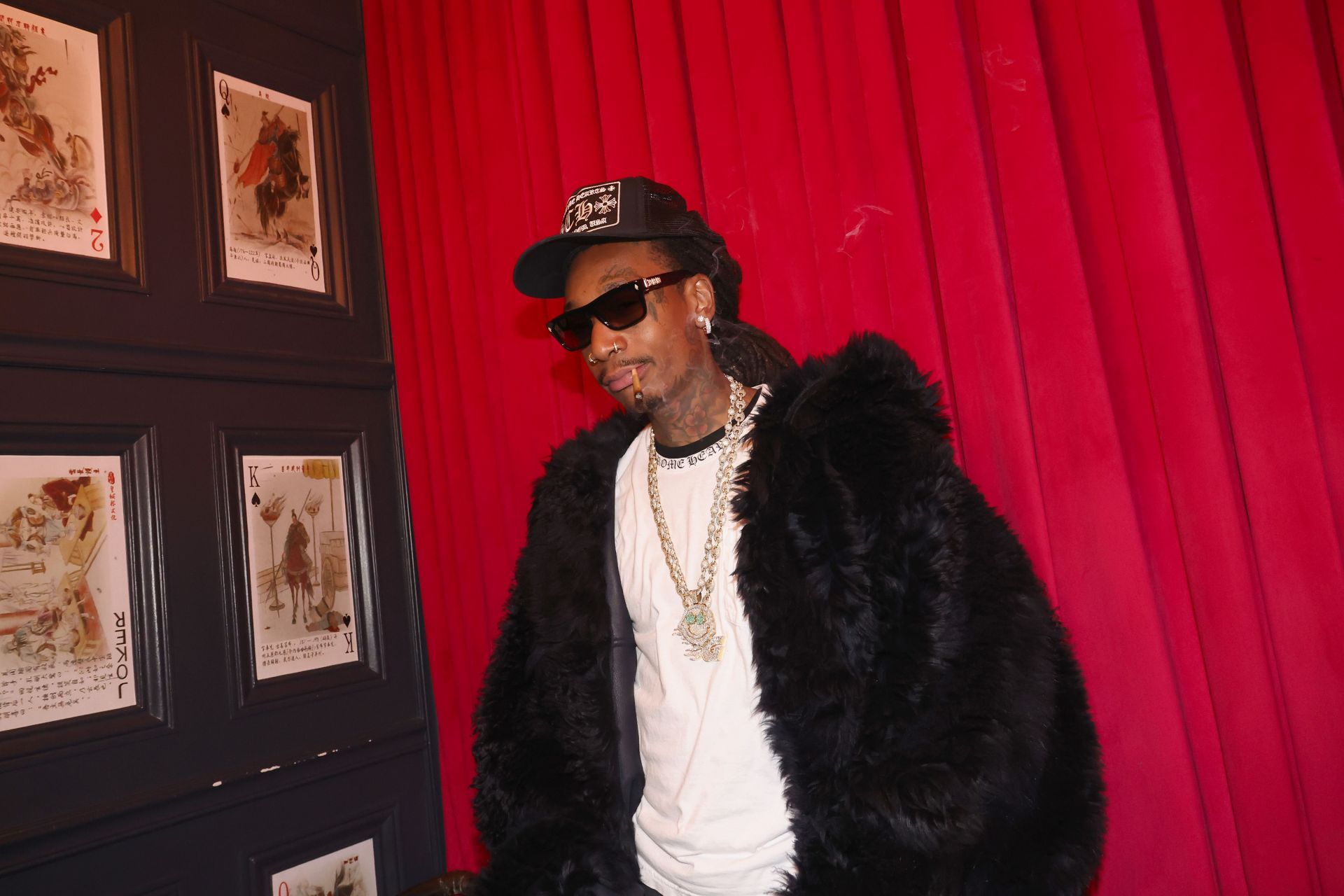 Wiz Khalifa &quot;Kush And Orange Juice 2&quot; Dinner - Source: Getty