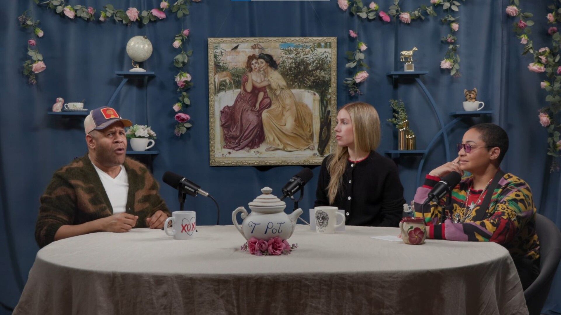 Raven-Symon&eacute; and Miranda Maday recently hosted Rondell Sheridan on their podcast (Image via YouTube/@RavenAndMiranda)