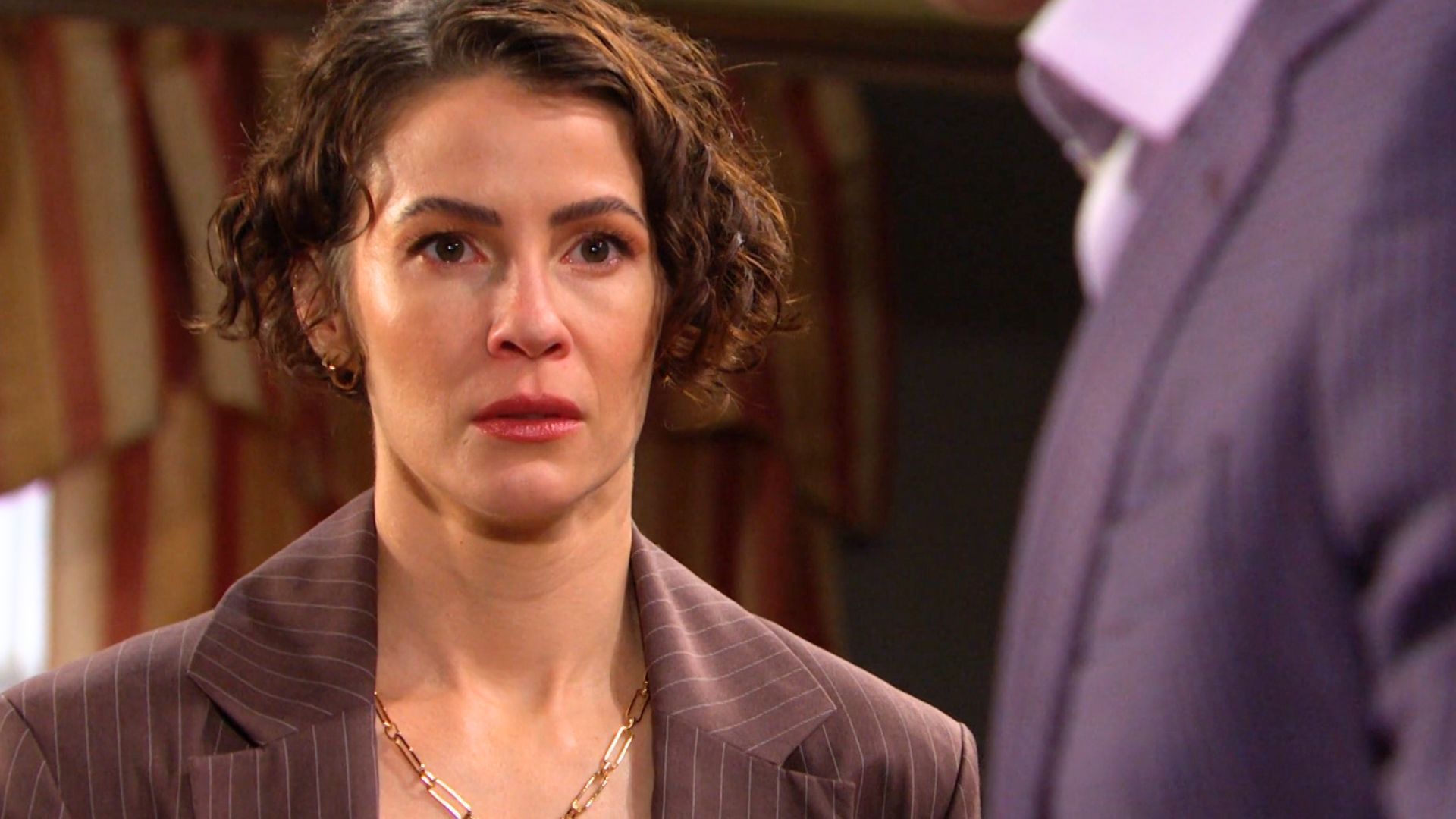 Sarah fears what Xander knows | Image: Peacock