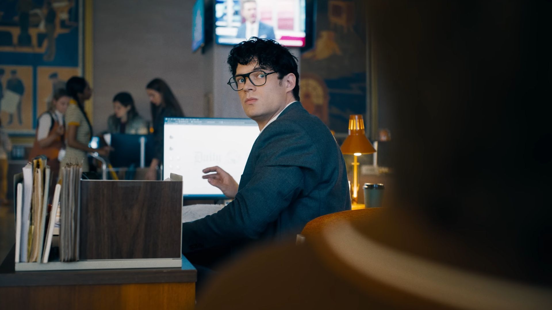 David Dorenswet as Clark Kent in Superman