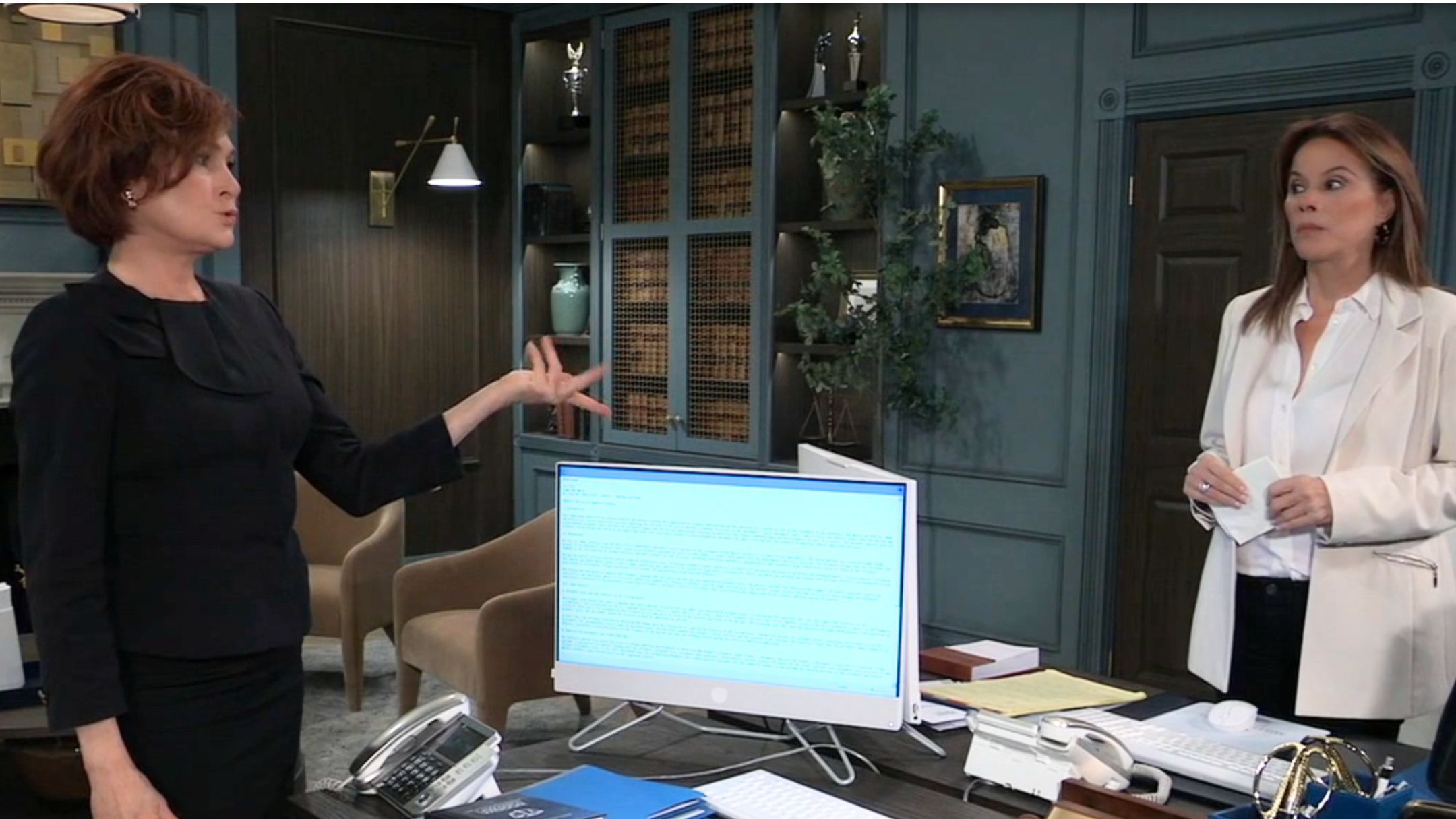 Diane was frustrated with Alexis | Image: ABC