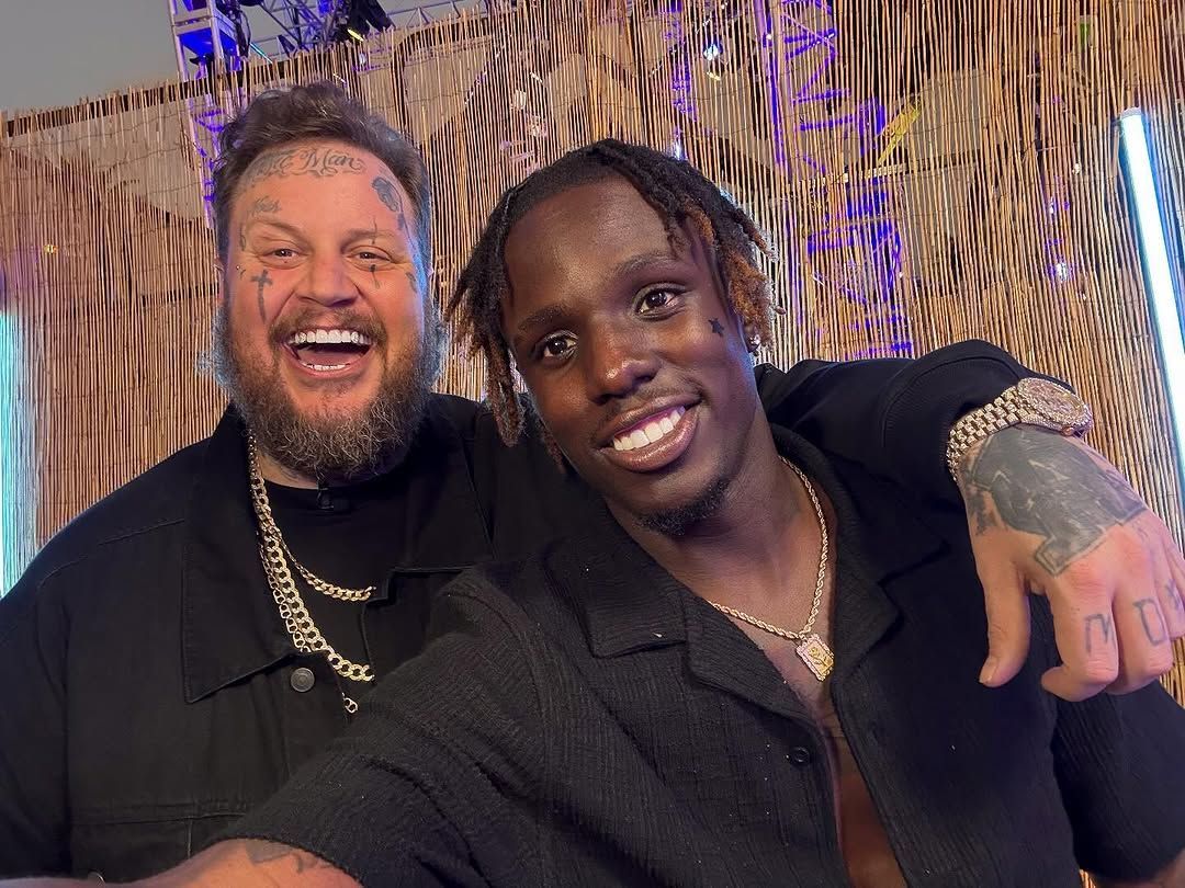 Jamal Roberts with Jelly Roll. Image via Instagram/@officialjamalroberts