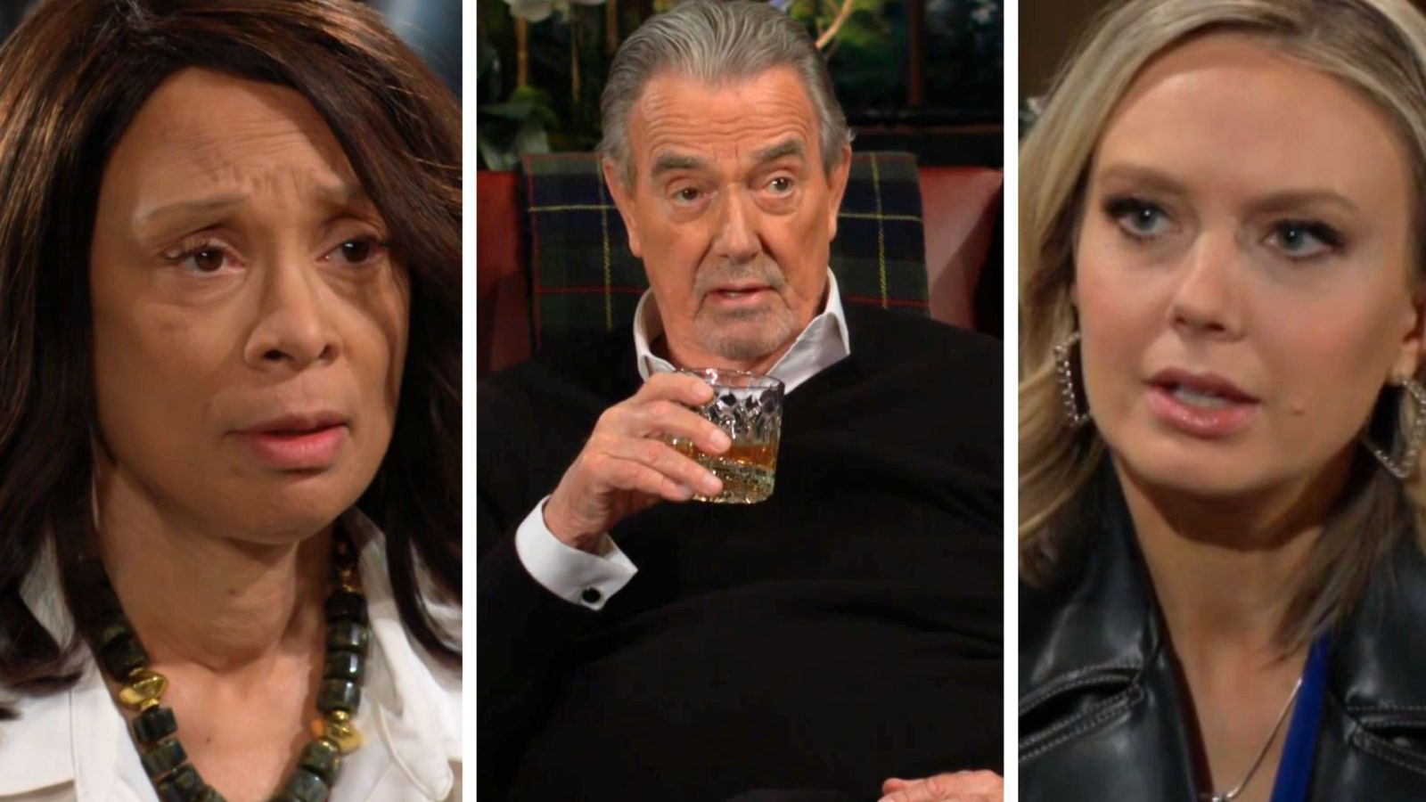 Amy, Victor, and Abby were all center stage in Genoa City - Source image: CBS
