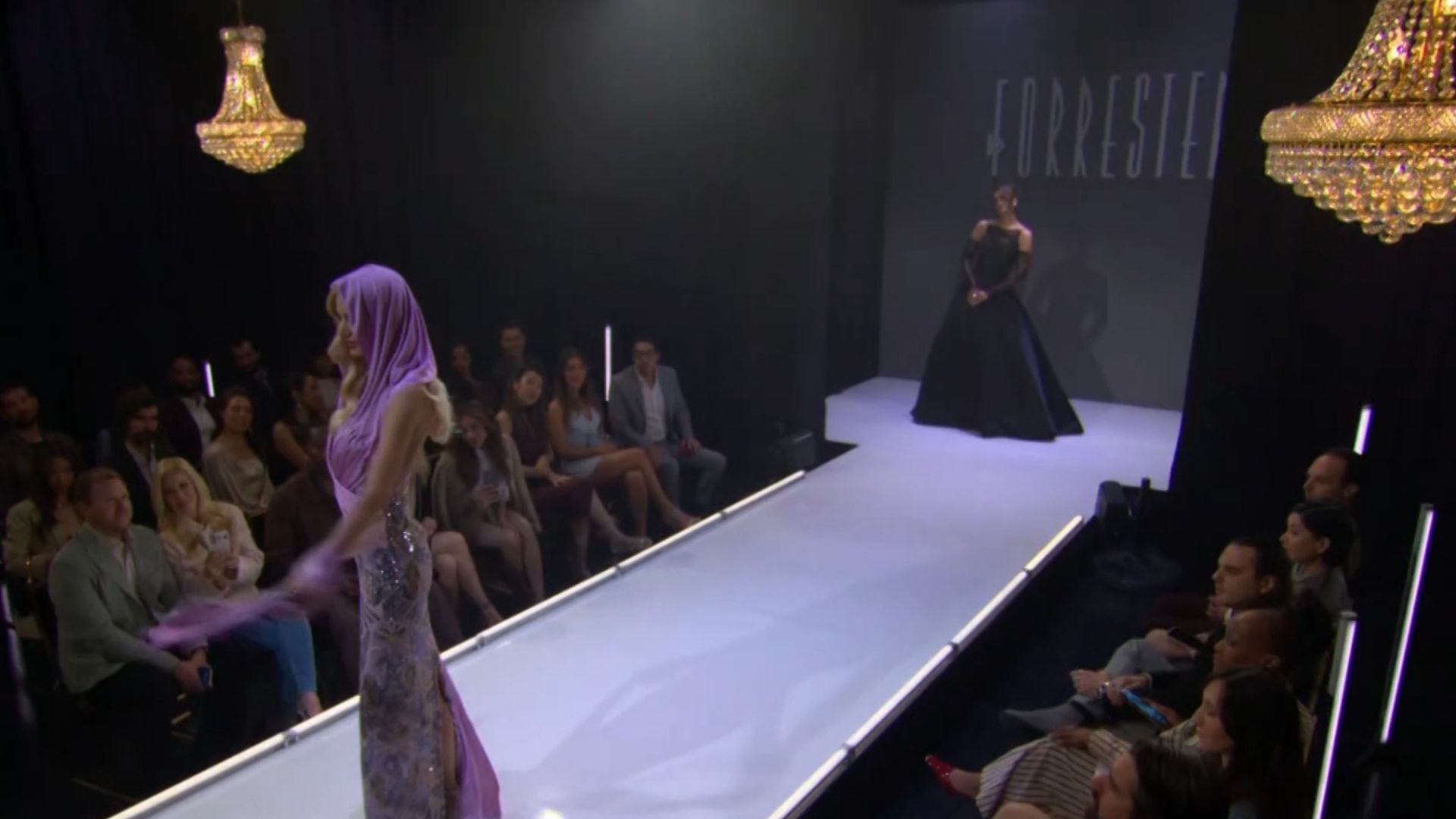 B&amp;B&#039;s Forrester Creations fashion show | Image: CBS