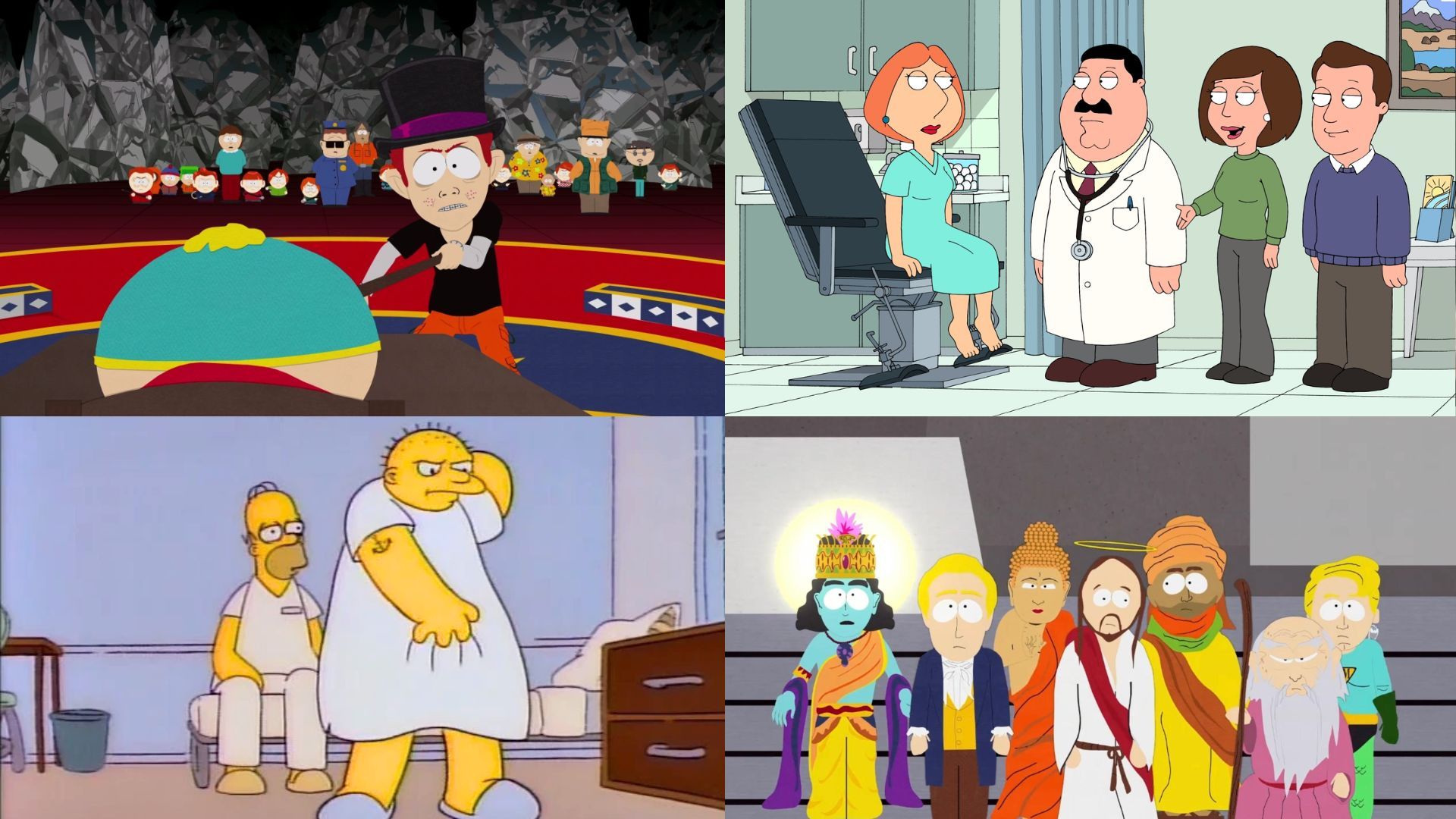 Banned Controversial TV Show Episodes | Images via South Park Studios, Fox and Hotstar