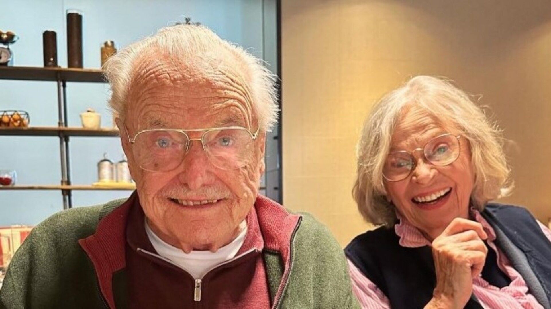 William Daniels with his wife, Bonnie Bartlett (Image via Instagram/@mrbilldaniels)