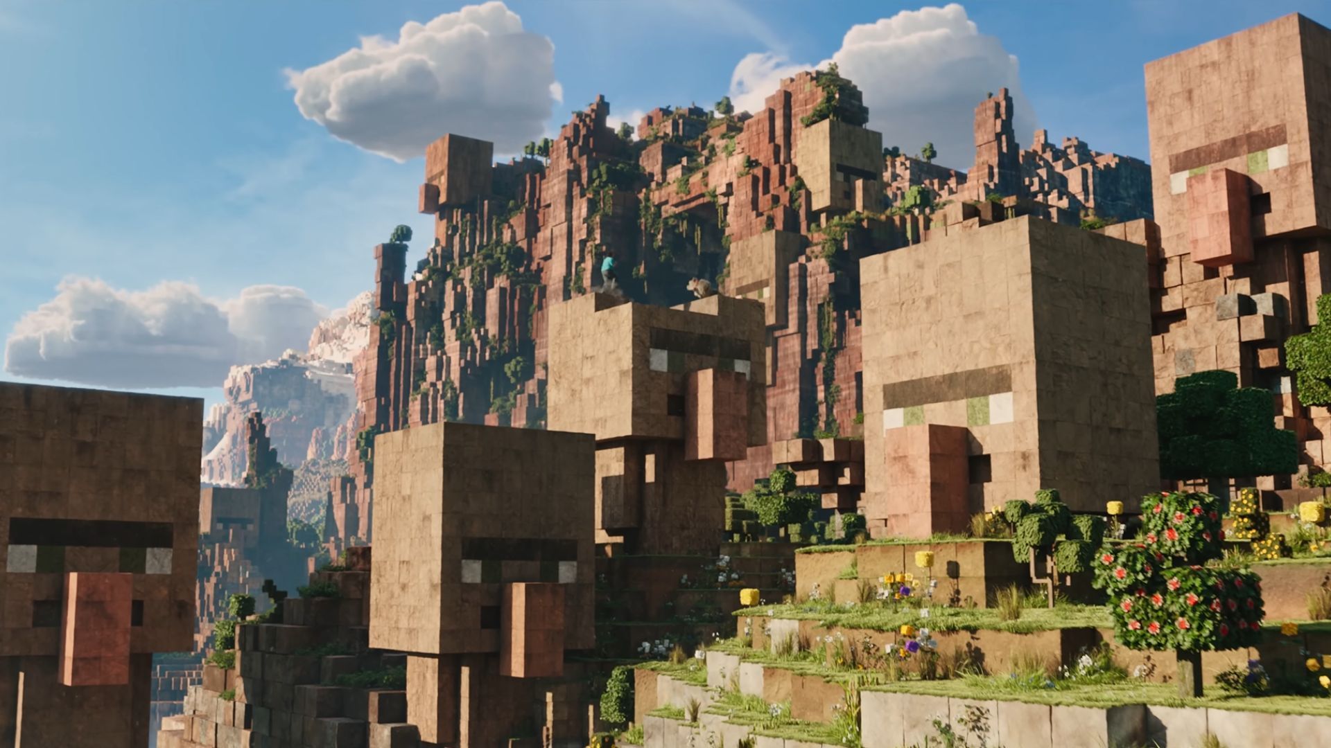 A still from A Minecraft Movie