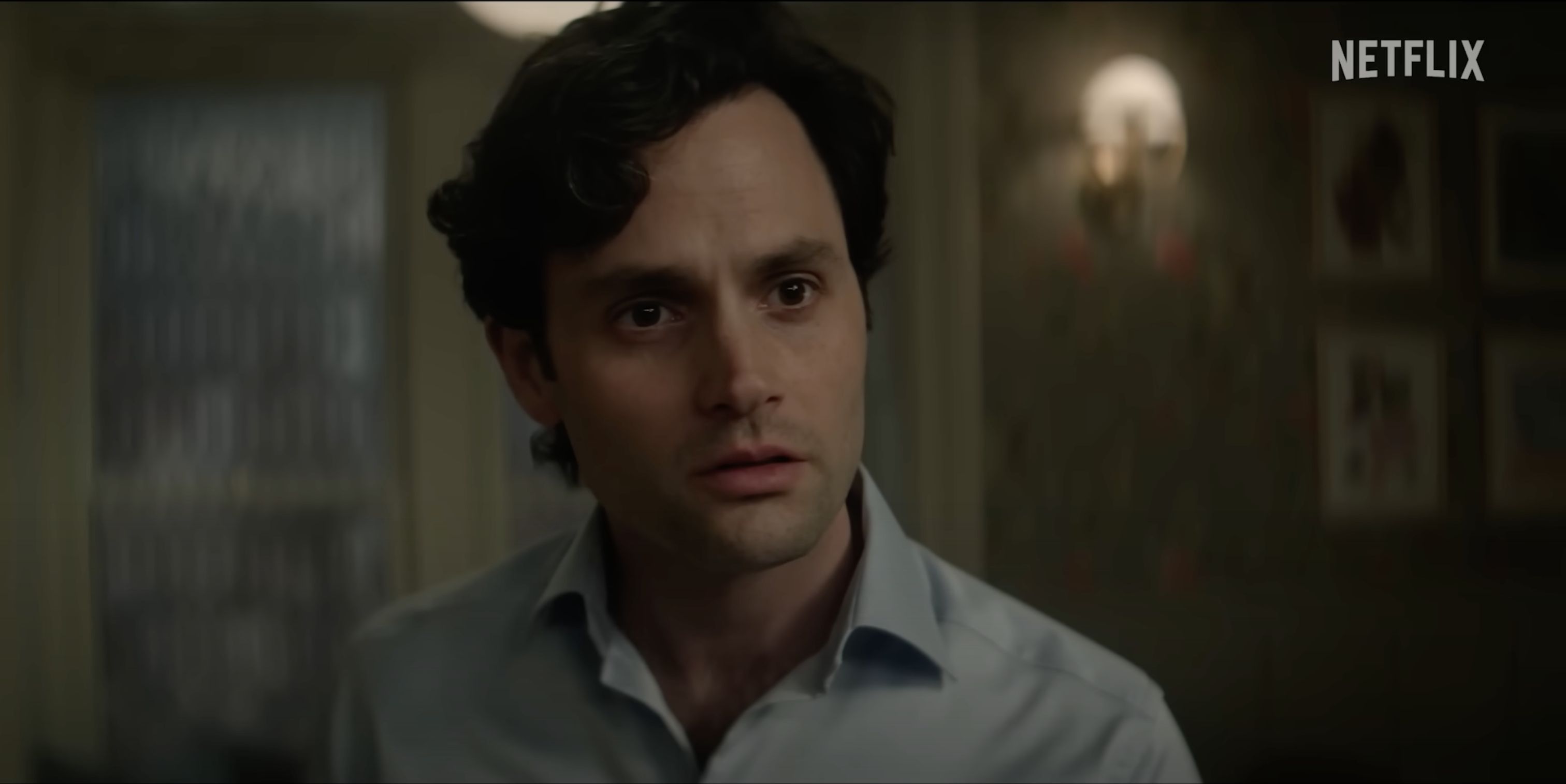 Joe Goldberg played by Penn Badgley in You (Image via YouTube/Netlfix)