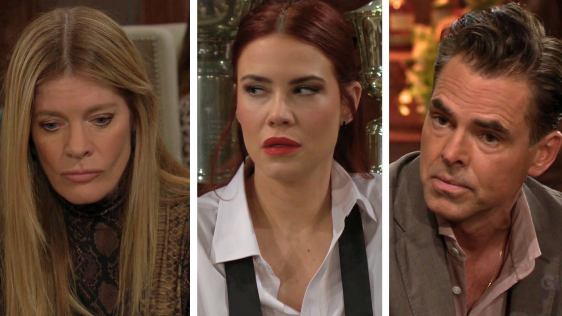 Phyllis, Sally, and Billy on The Young and the Restless | Image: CBS