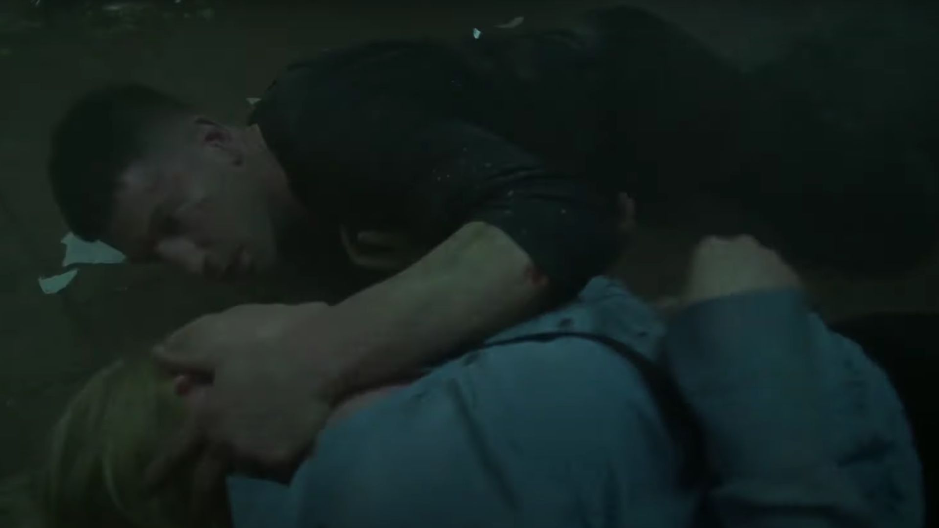 Frank Castle and Karen Page (Screenshot from Marvel&#039;s The Punisher, Official Trailer 2 [HD]/Netflix on YouTube)