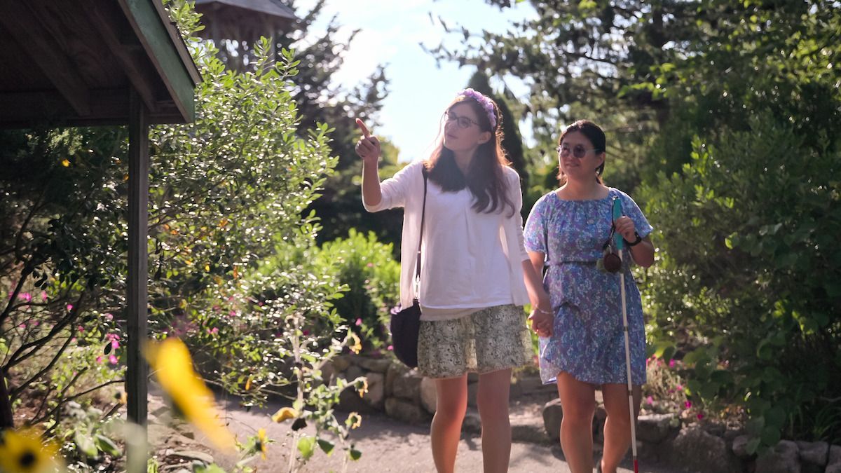 Tina and Pari from Love on the Spectrum (Image via Netflix)