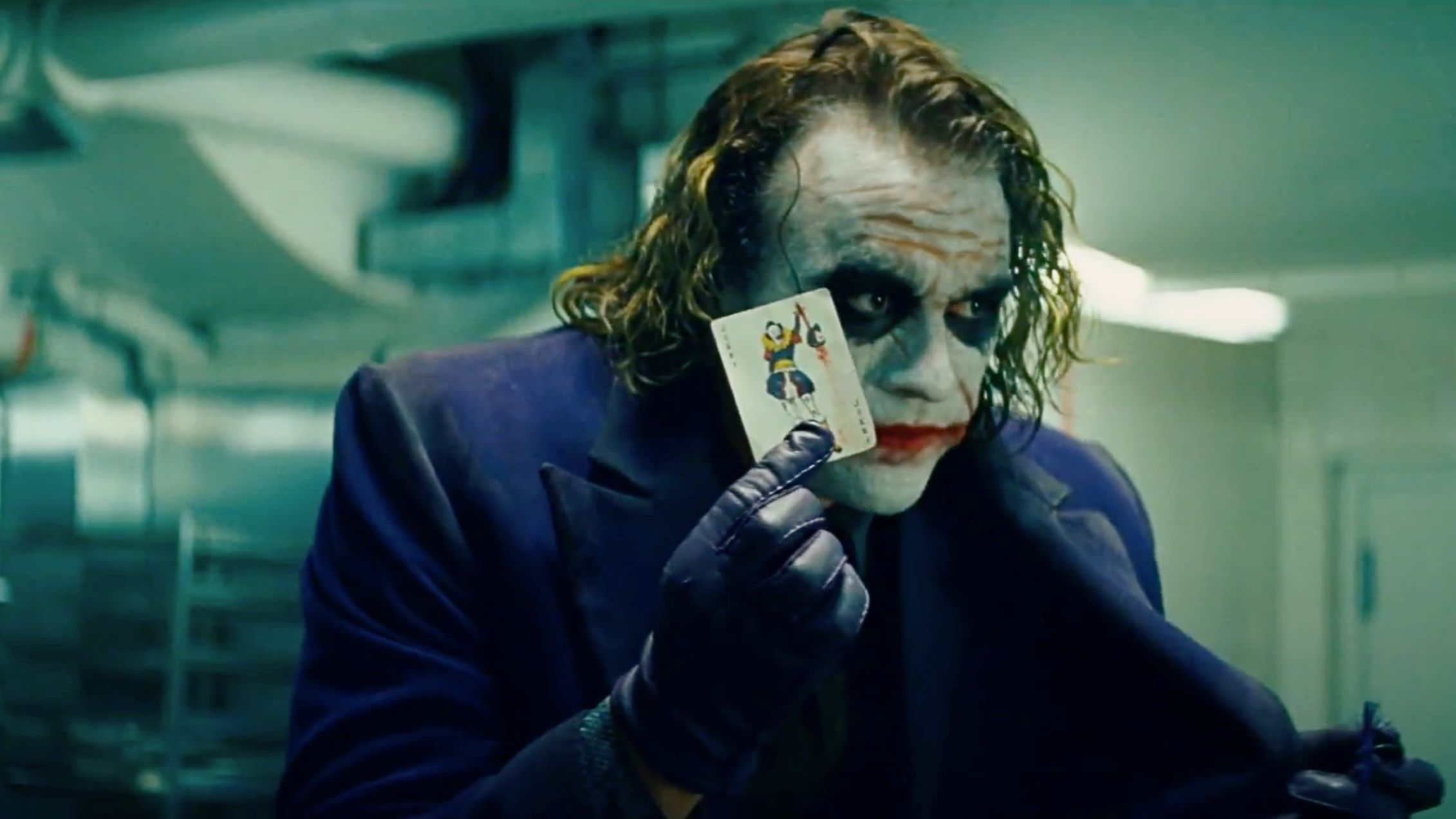 Heath Ledger in Christopher Nolan&rsquo;s The Dark Knight (Image via YouTube/@warnervod)