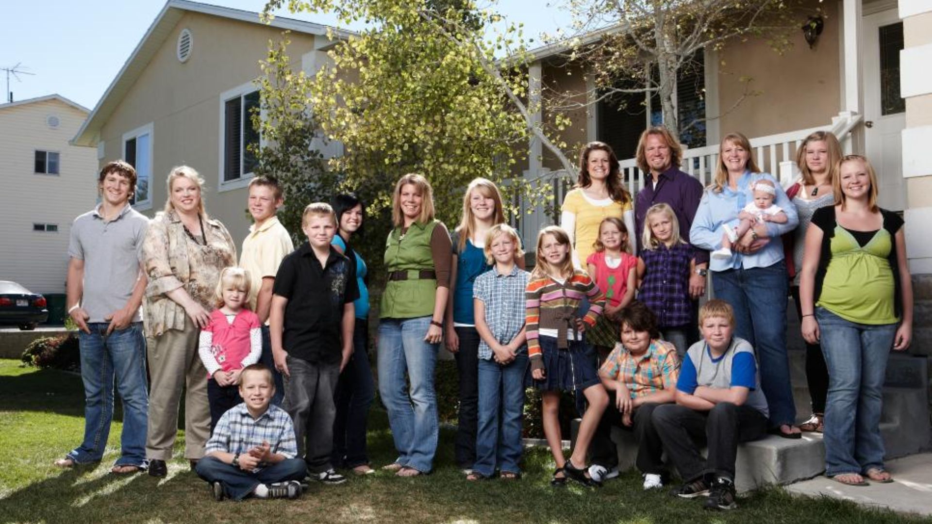 Kody Brown and family on Sister Wives (Image via TLC)