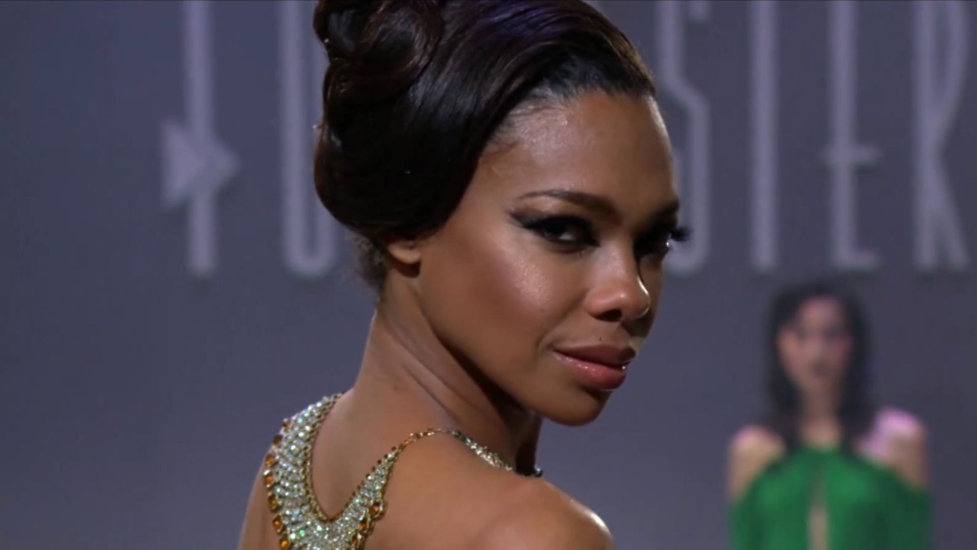Models strut the runway in Eric and Ridge&rsquo;s new haute couture fashion line | Image: CBS