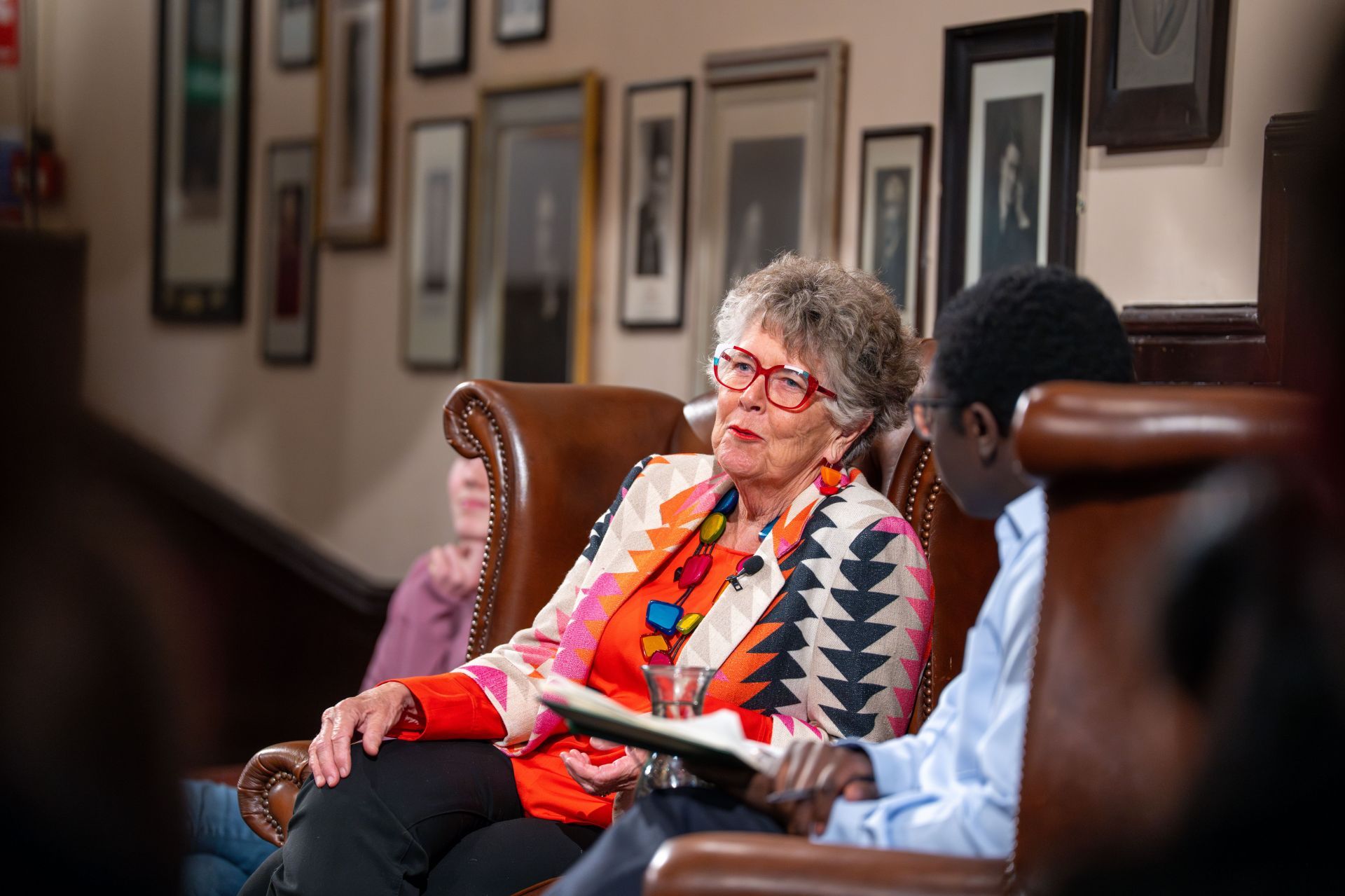 Dame Prue Leith Speaks At the Cambridge Union - Source: Getty