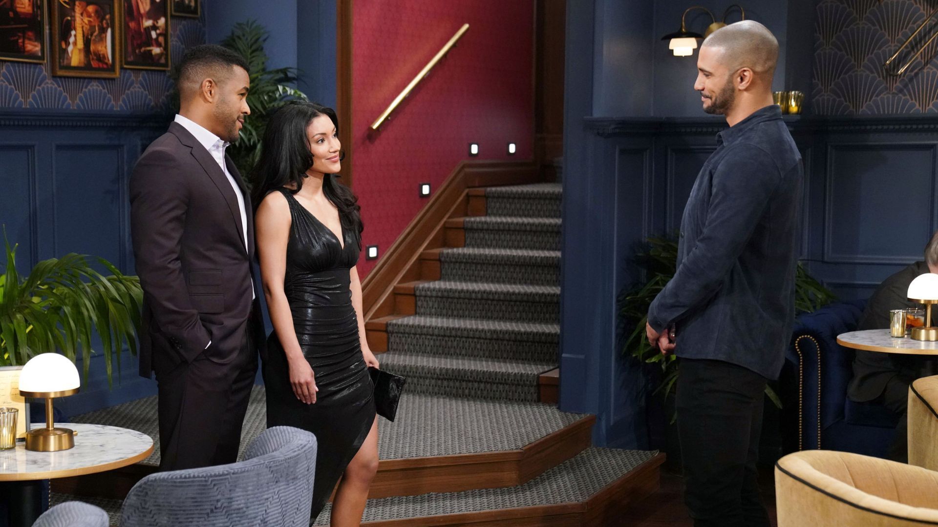Holden&#039;s happy to see Audra; Nate, not so much | Image: JPI