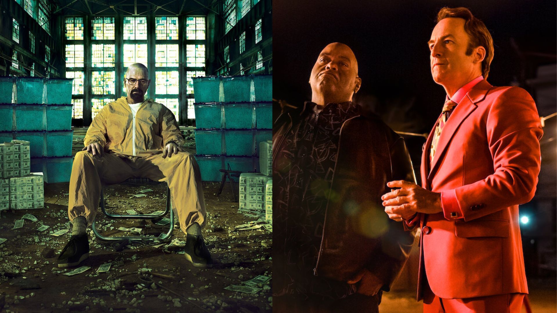 Watch Breaking Bad and Better Call Saul Exclusively on Netflix | Images via Netflix 