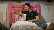 Liam told Kelly a bedtime story on The Bold and the Beautiful | Image: CBS