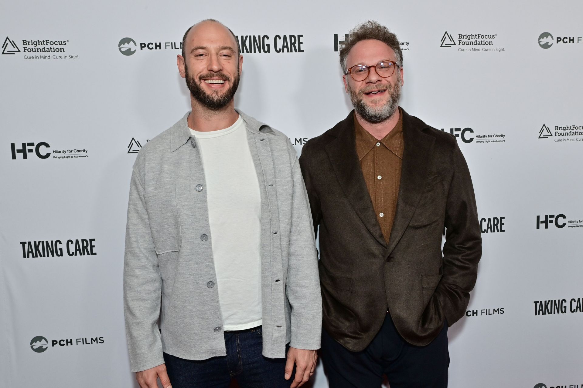 LA Premiere Event For Seth And Lauren Rogen
