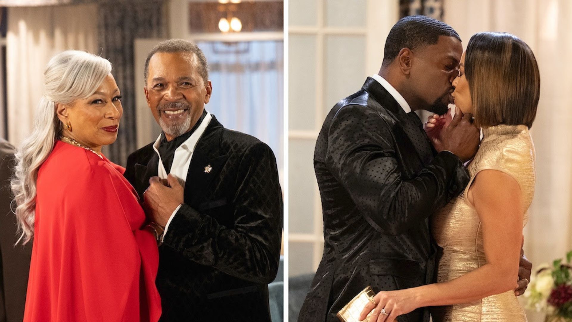Vernon, Anita, Ted &amp; Nicole on Beyond the Gates | Image: CBS