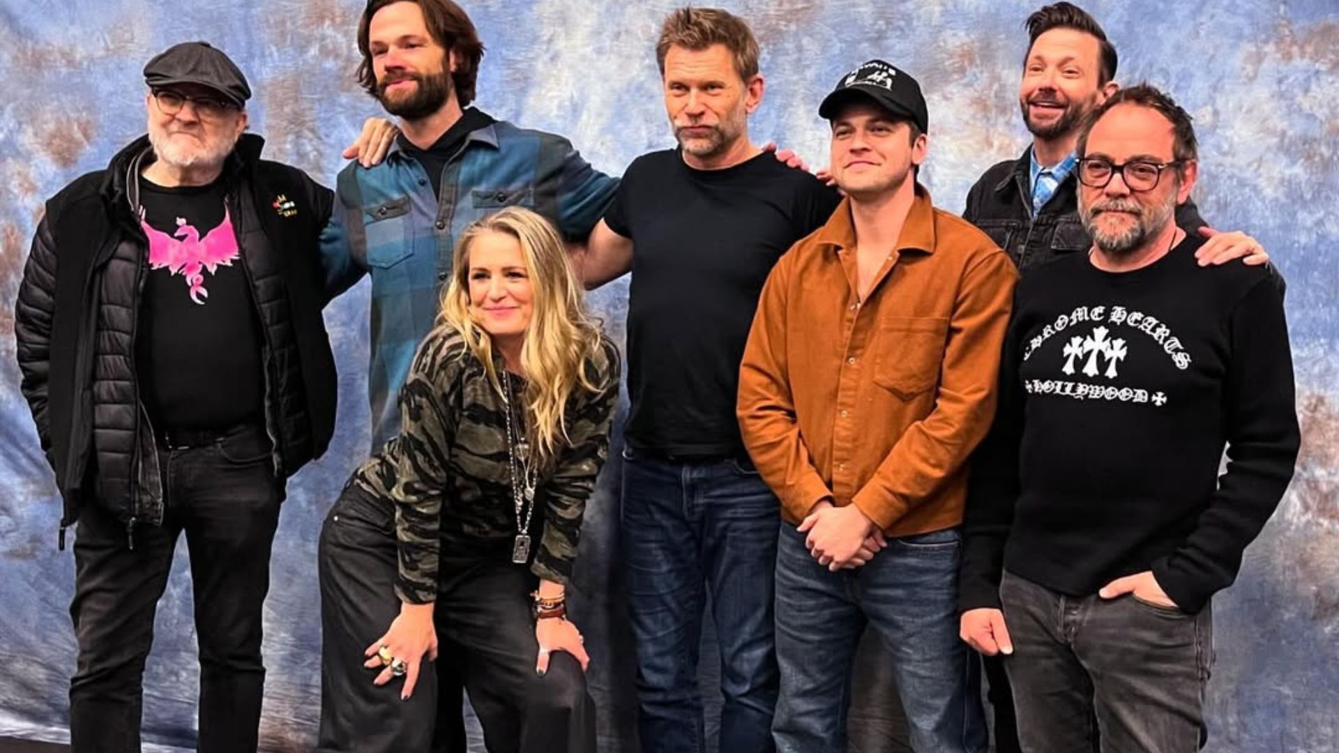 The Supernatural cast (Image via Instagram/@samsmithgrams)