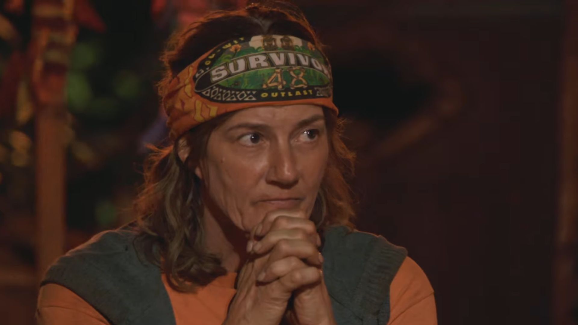 Chrissy Sarnowski on Survivor 48 (Image via YouTube/ @survivoroncbs)