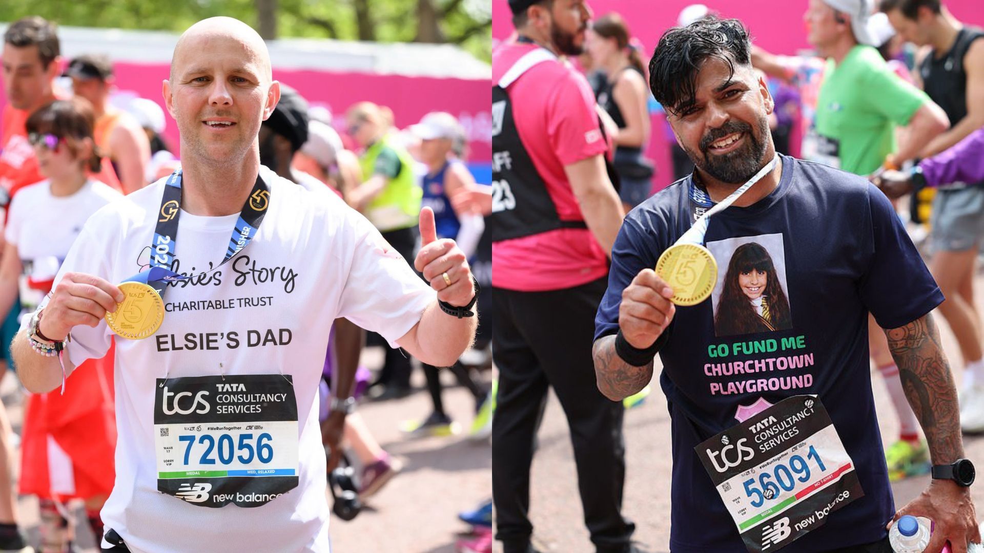 David Stancombe and Sergio Aguiar (Images via Getty and X/@PaulEmbery)