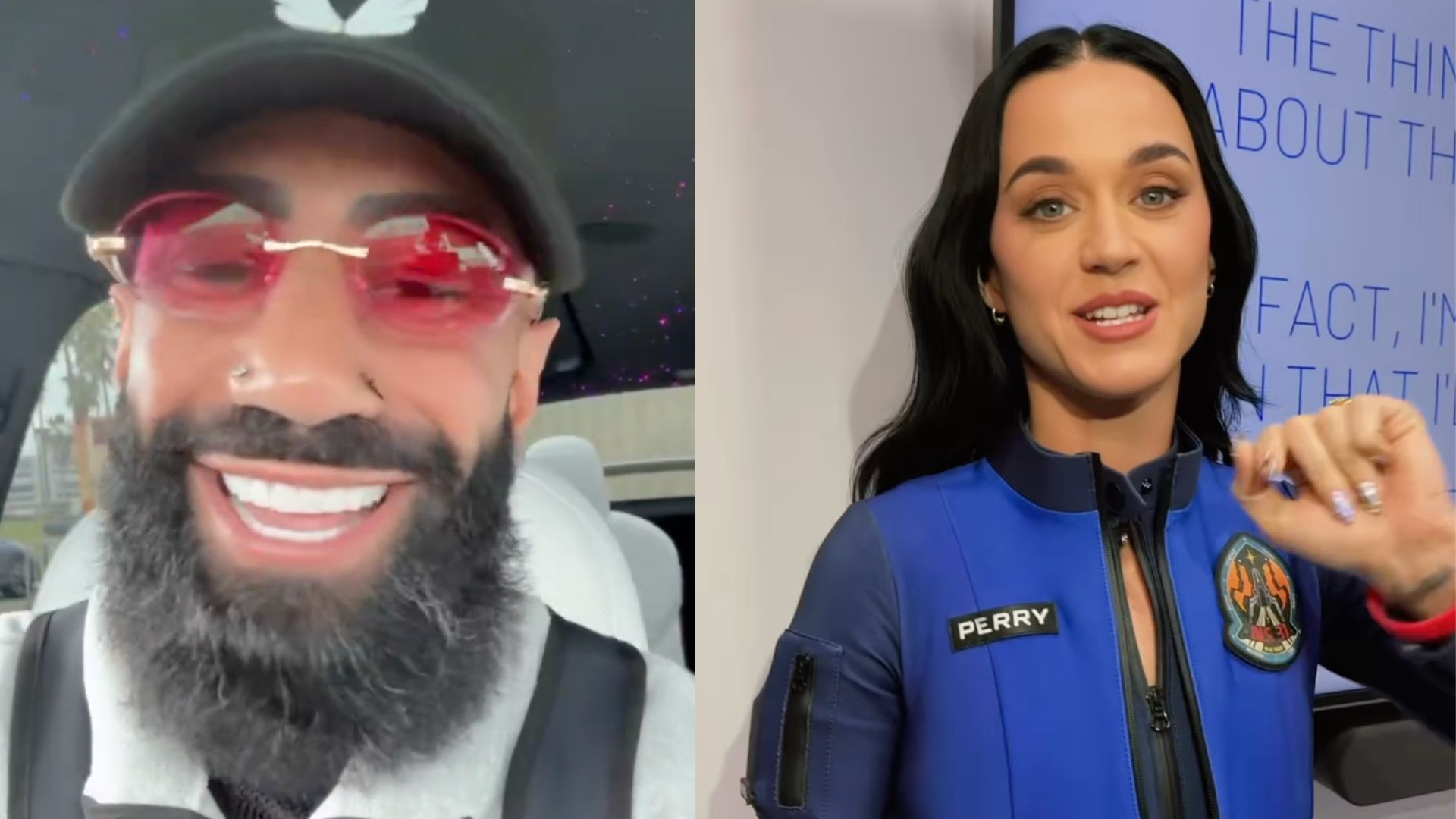 FouseyTube, Katy Perry, Blue Origin