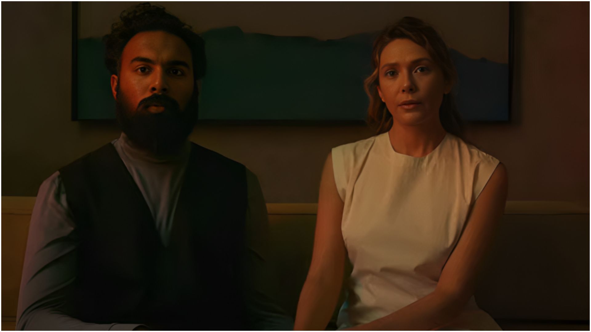 A still from The Assessment | Image via Rotten Tomatoes Trailer YouTube
