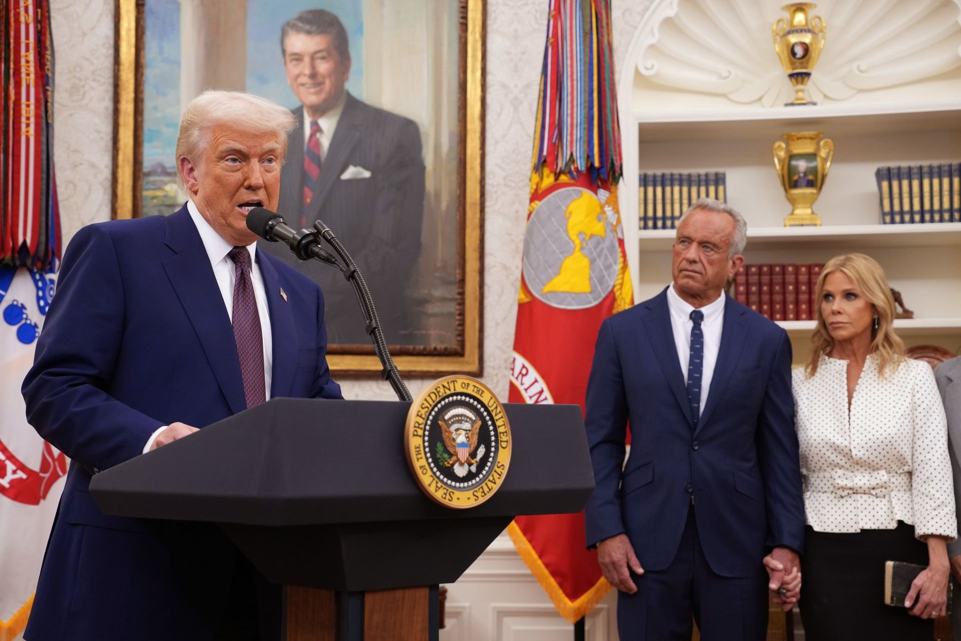 President Trump Swears In Robert F Kennedy Jr. As HHS Secretary - Source: Getty