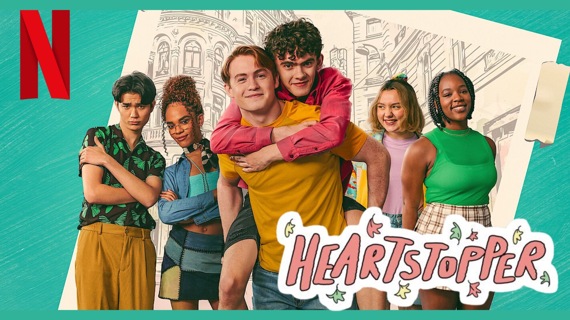 Promotional poster for Heartstopper | Image via Netflix