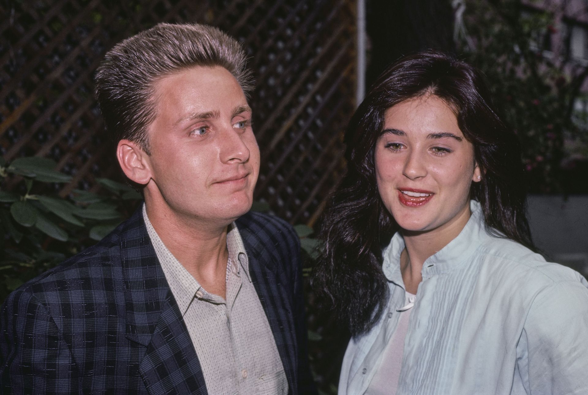 Emilio Estevez And Demi Moore - Source: Getty