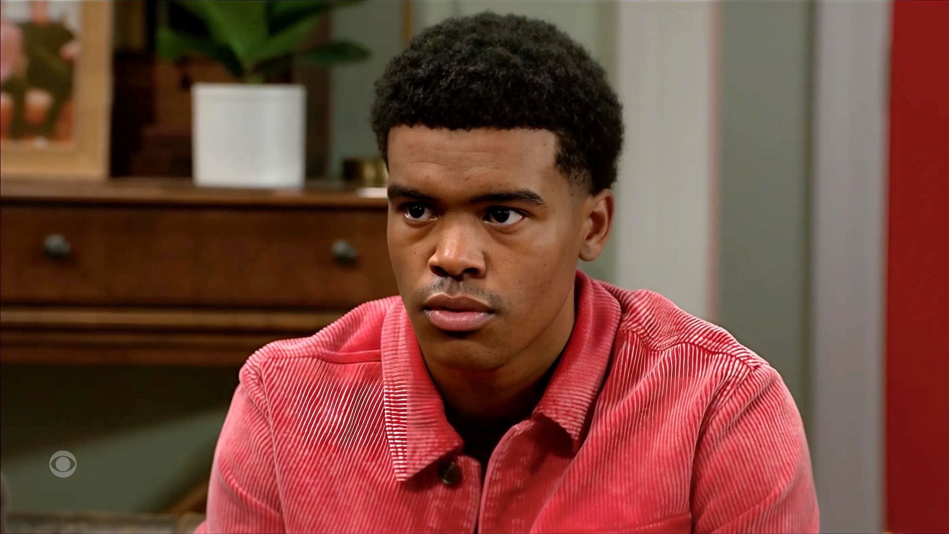 Tyrell named his parents &ldquo;part of the problem&rdquo; on Beyond the Gates | Image: CBS
