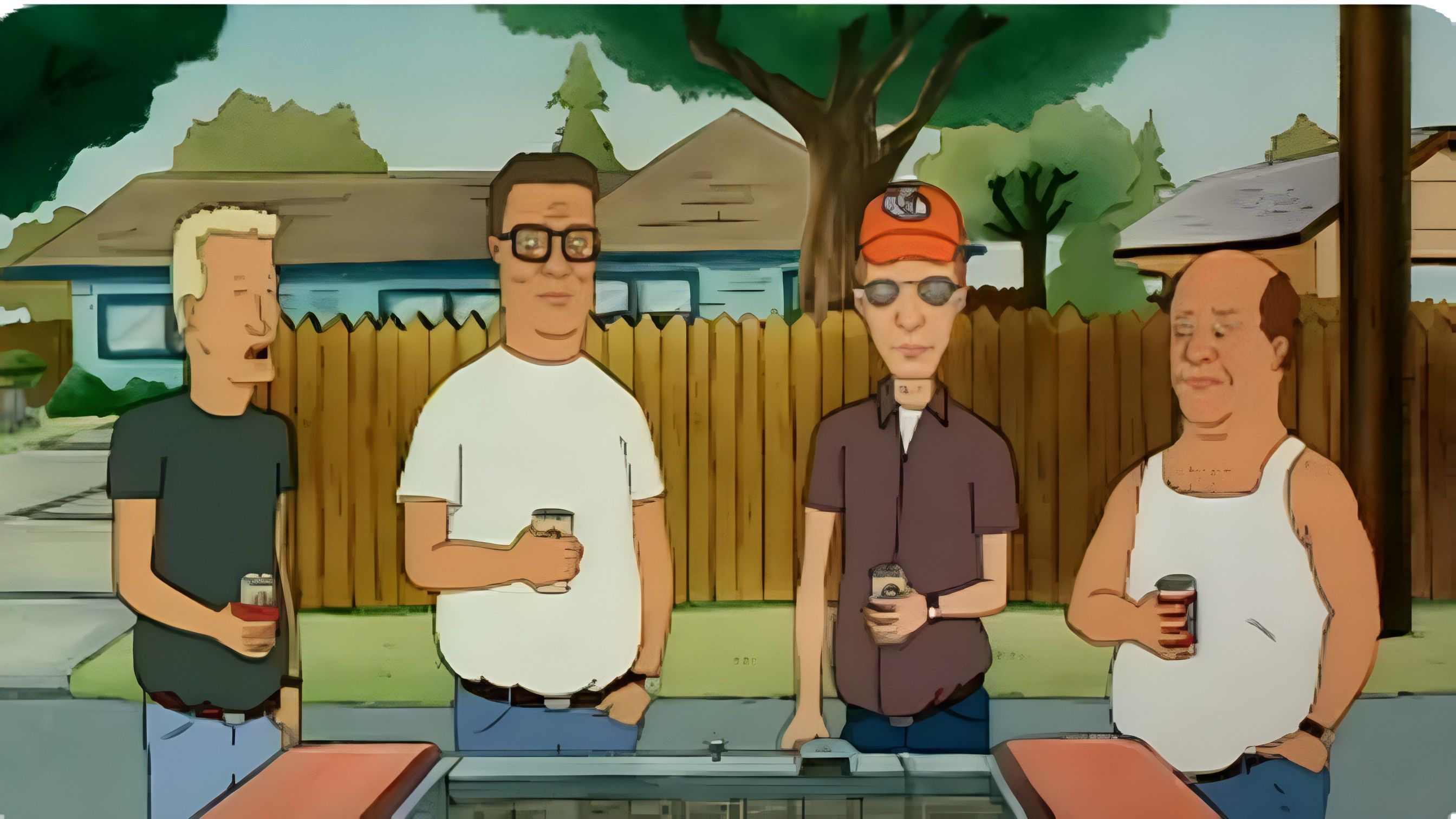 Glipmse from episode 1 of King Of The Hill ( Image via Hulu )