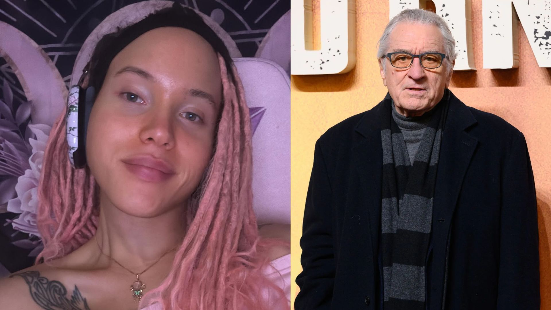 Airyn De Niro and Robert De Niro (Image via Instagram/@voiceofairyn and Getty)