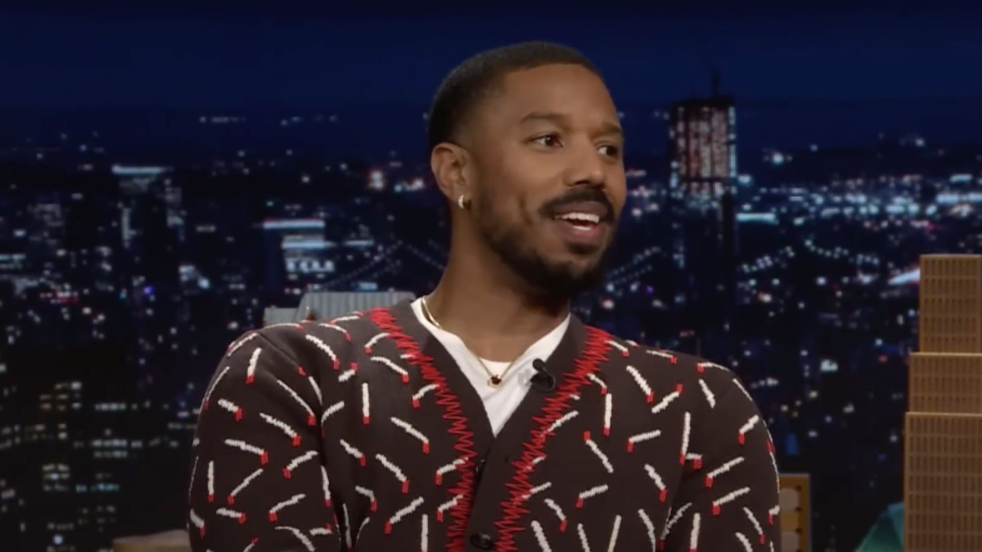 This is an image of Michael B. Jordan 