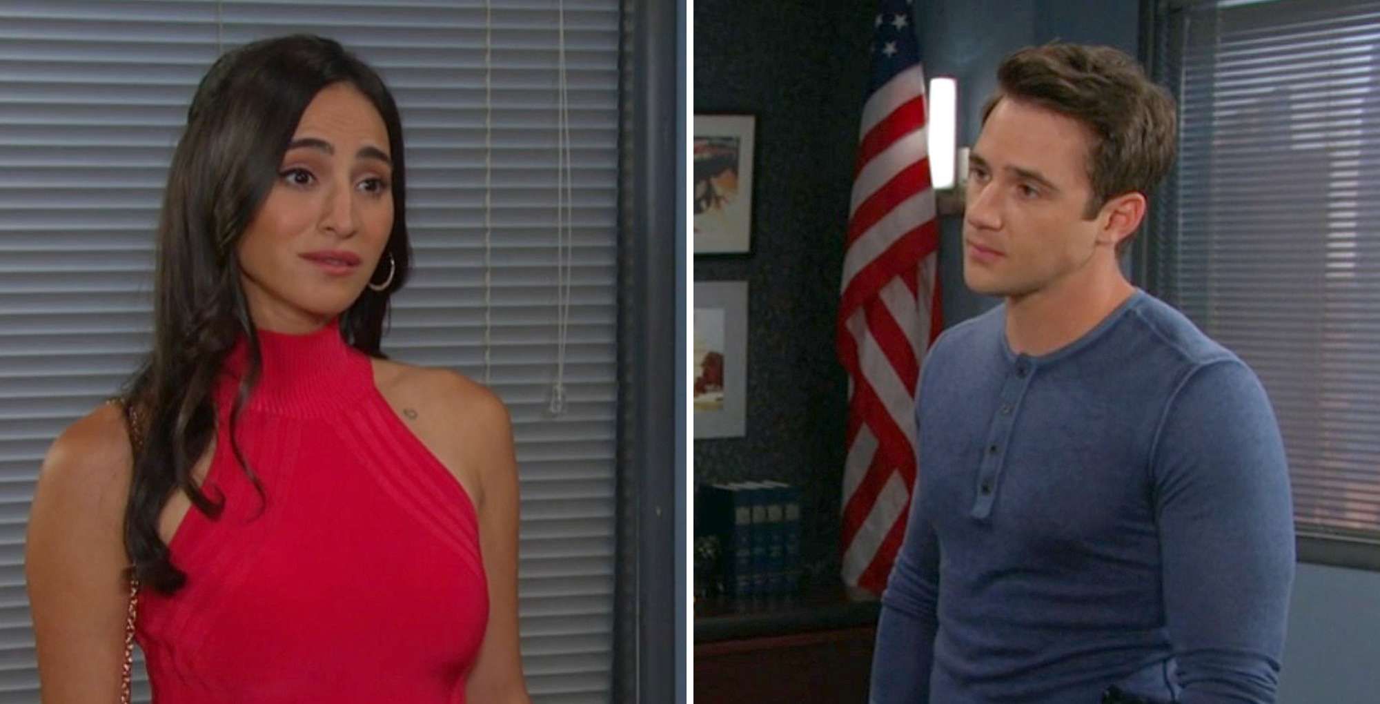 Days of Our Lives&#039; Gabi and JJ. | Image Source: Peacock