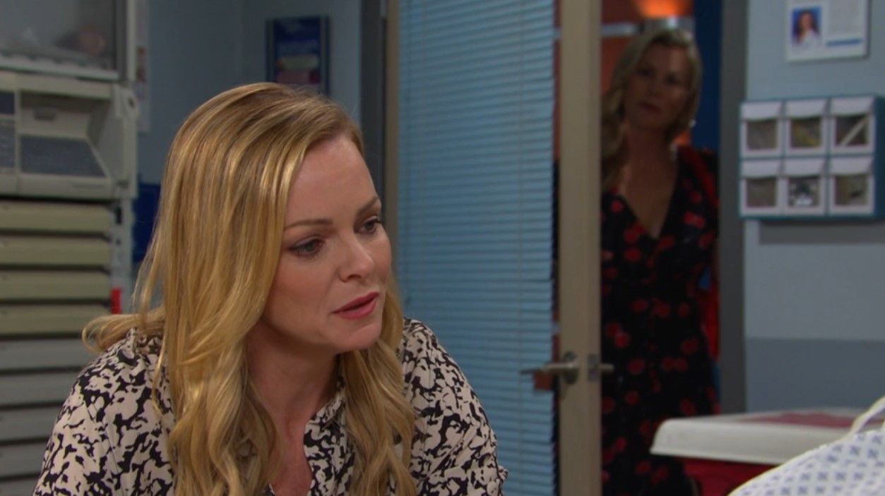 Sami (Alison Sweeney) overheard Belle