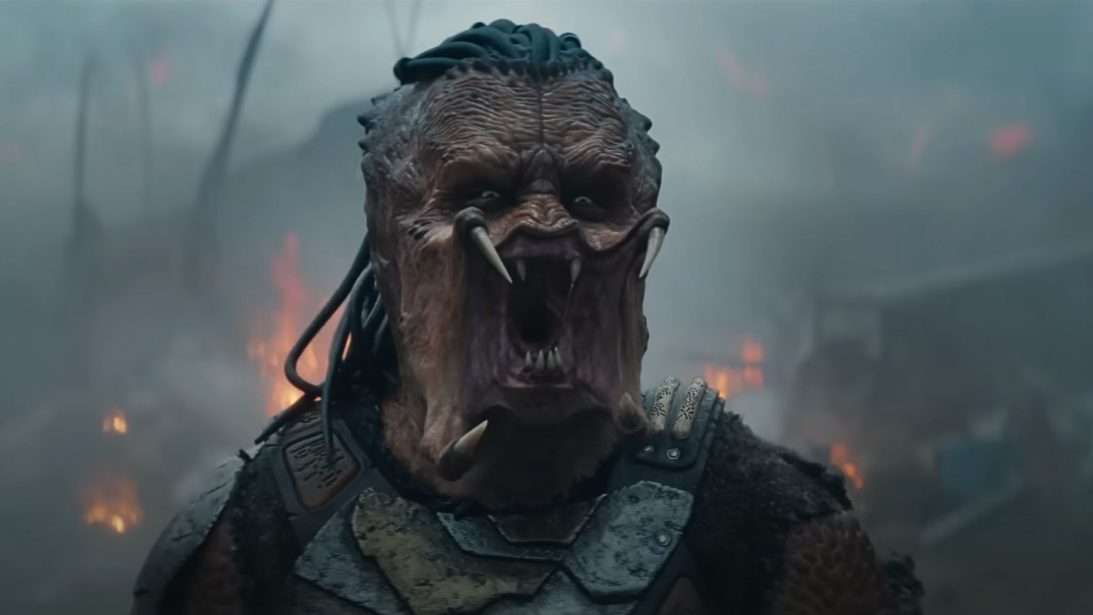 A still from the Predator: Badlands teaser trailer (Image via YouTube/@20thCenturyStudios) 