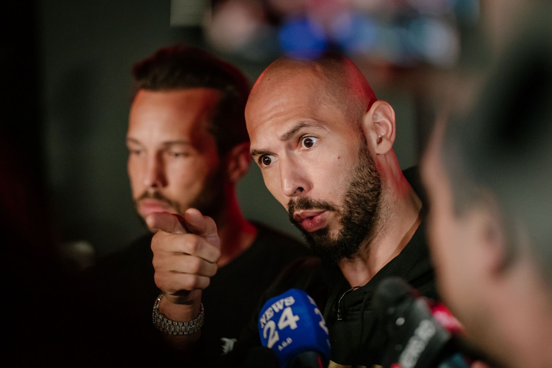 Tate Brothers Return To Romania After US Visit - Source: Getty