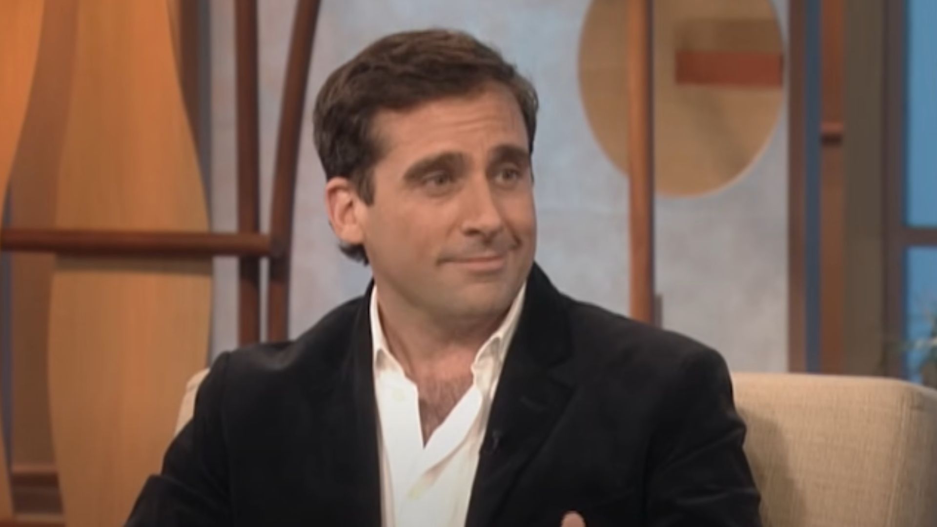 Steve Carell from The Office US (image via YouTube/@TheEllenShow)