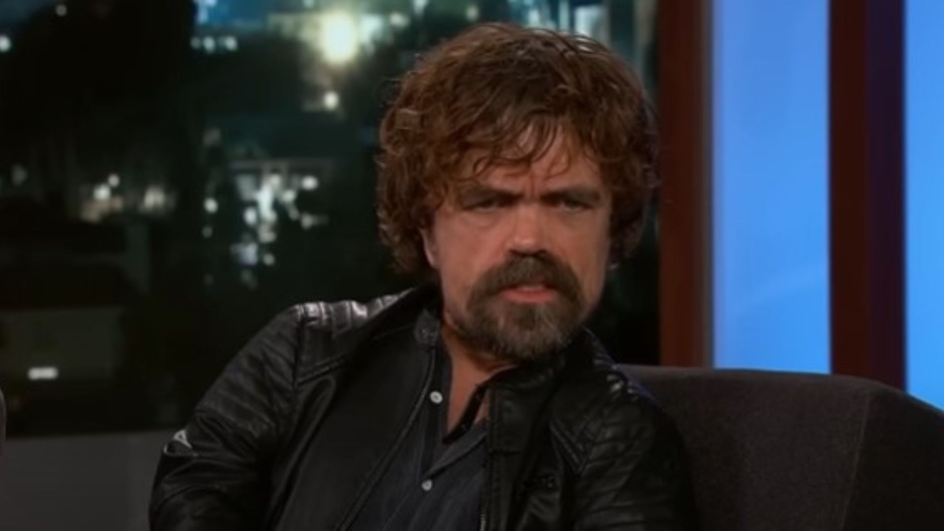 Peter Dinklage (Tyrion Lannister in Game of Thrones) on Jimmy Kimmel Live | Image source: Jimmy Kimmel Live on YouTube