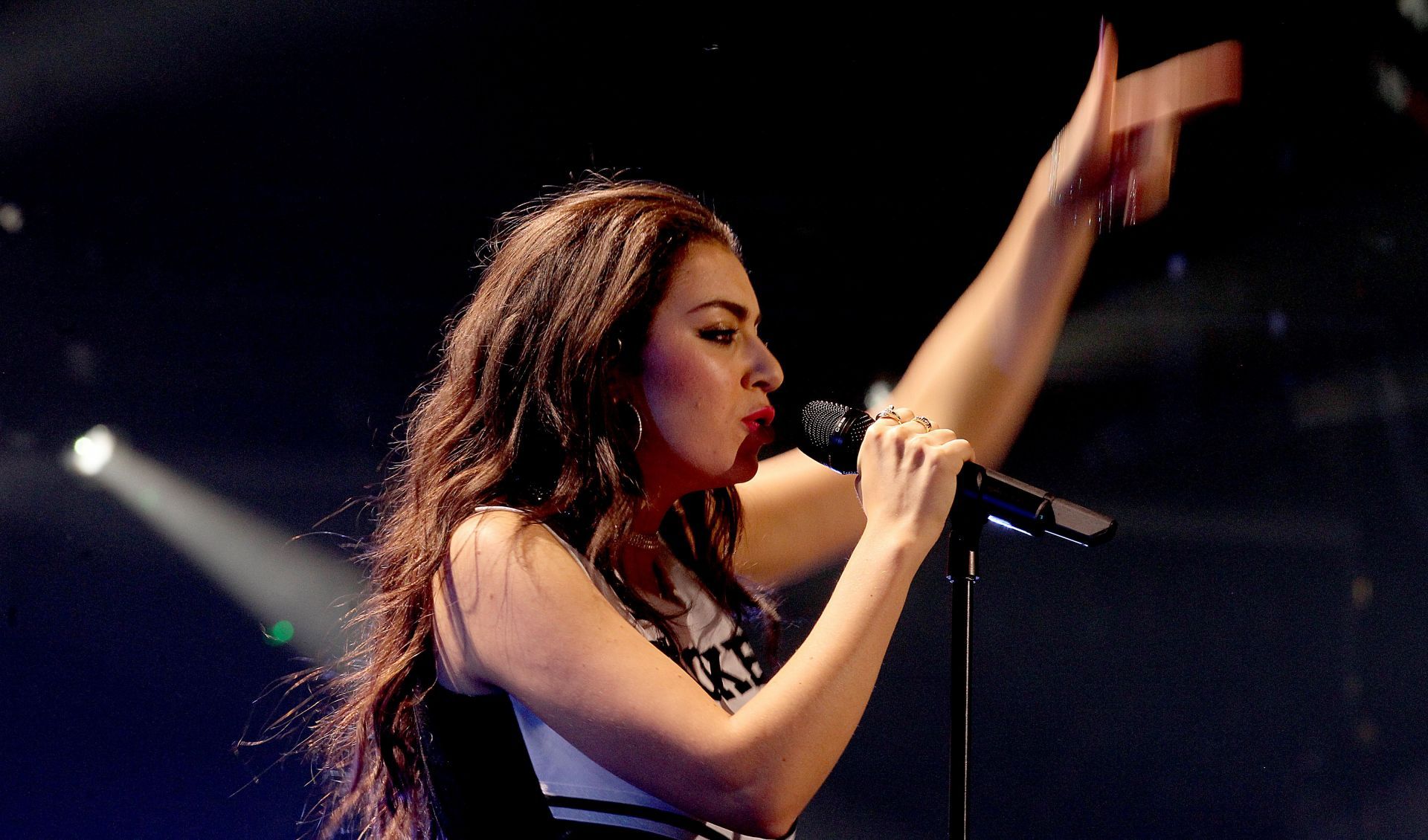 LOS ANGELES, CALIF. - DEC. 5, 2014.  Charli XCX performs at KIIS-FM