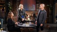Abby, Devon, and Lily discuss Damian on The Young and the Restless | Image: JPI