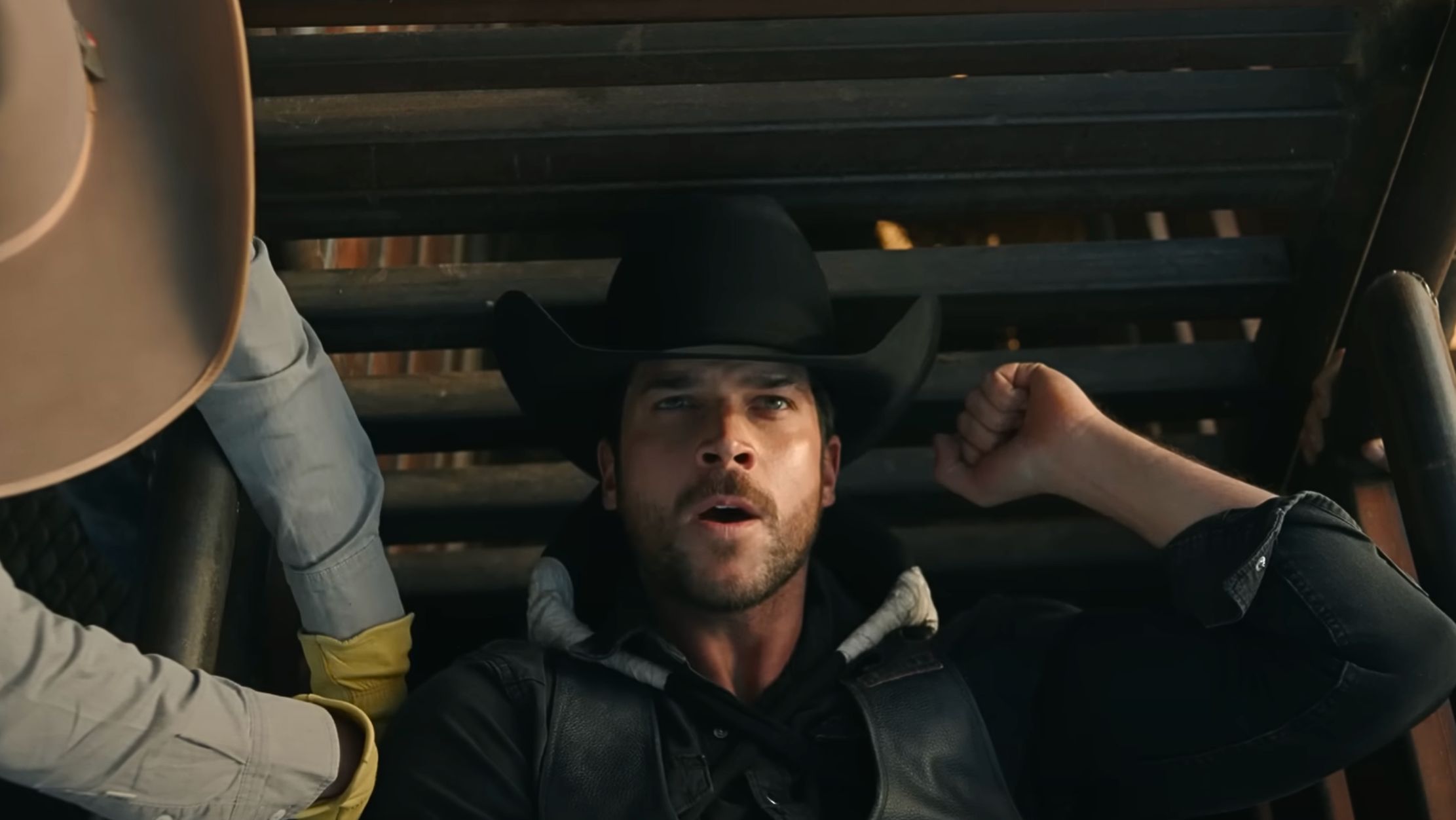  Top Gun: Maverick star Jack Schumacher stars in Netflix&rsquo;s Ransom Canyon (Image via YouTube/@Netflix) 