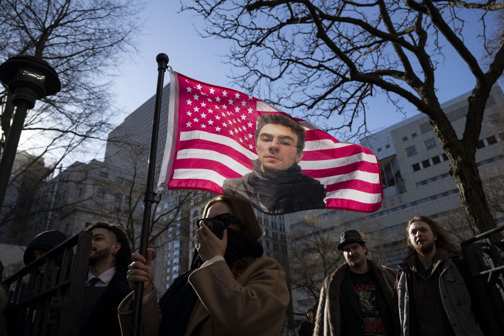 Luigi Mangione supporters pack NYC court for murder hearing - Source: Getty